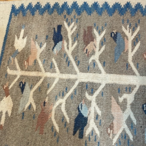 Vintage wool rug - Picture 2 of 2